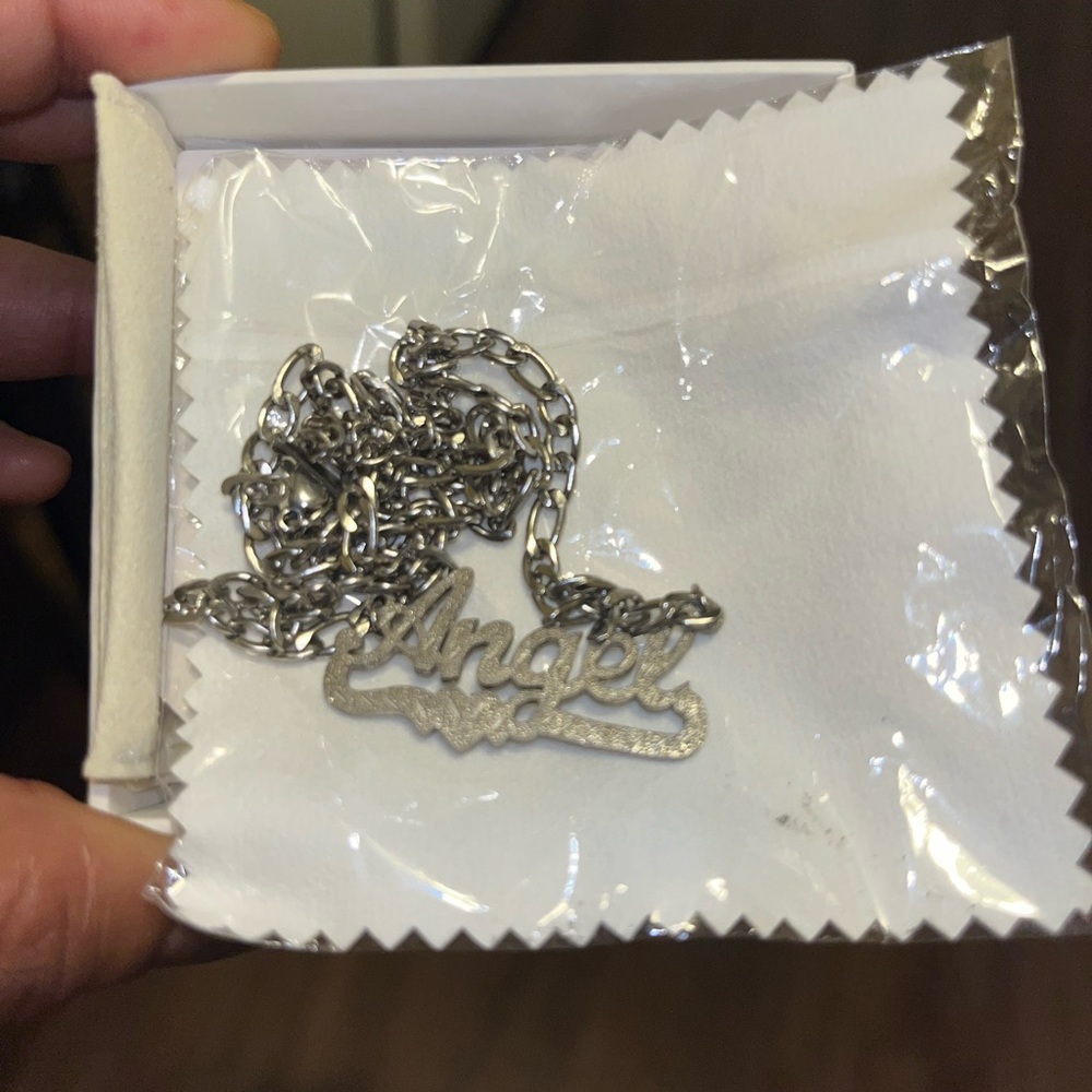 Silver 'Angel' Necklace